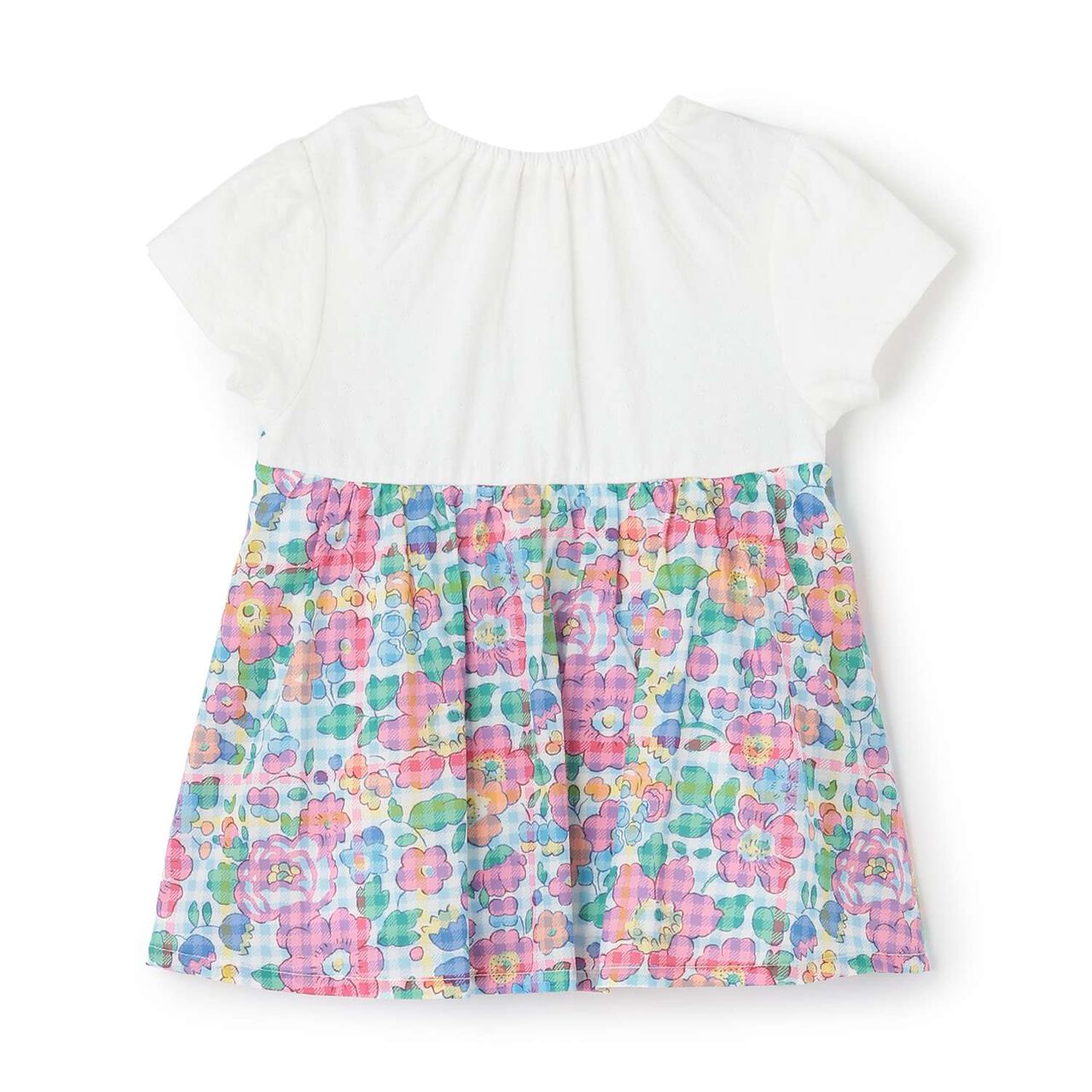 [Parent-Child Matching] Betsy Check Docking Tunic,Pink, large image number 1