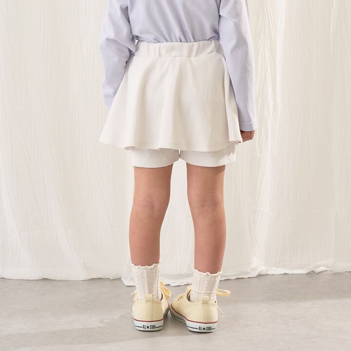 Tomo Pants with Flare Skirt,Ivory, medium image number 17