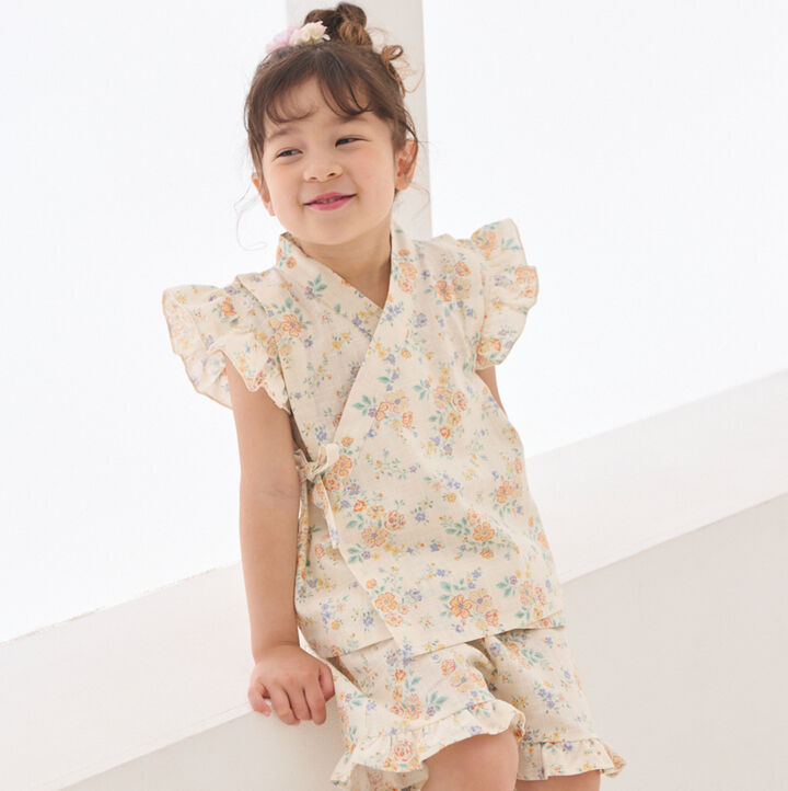 Baby GIRLS Jinbei Set,Ivory, medium image number 7
