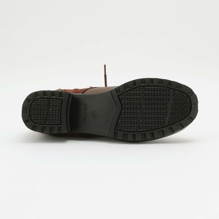 Checkered Short Boots,Black, medium image number 8
