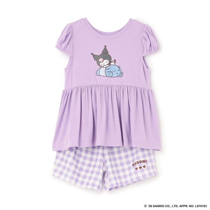 [Sanrio Characters] Cool Touch Pajamas [Either Way Is Fine] &ndash; Refreshingly Soft,Lavender, medium image number 3