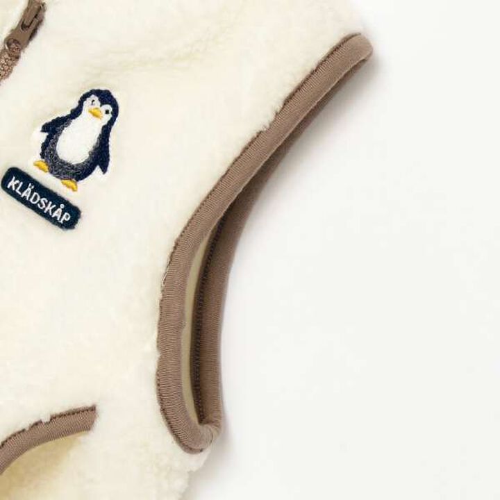 Penguin Boa Vest,Off white, medium image number 4