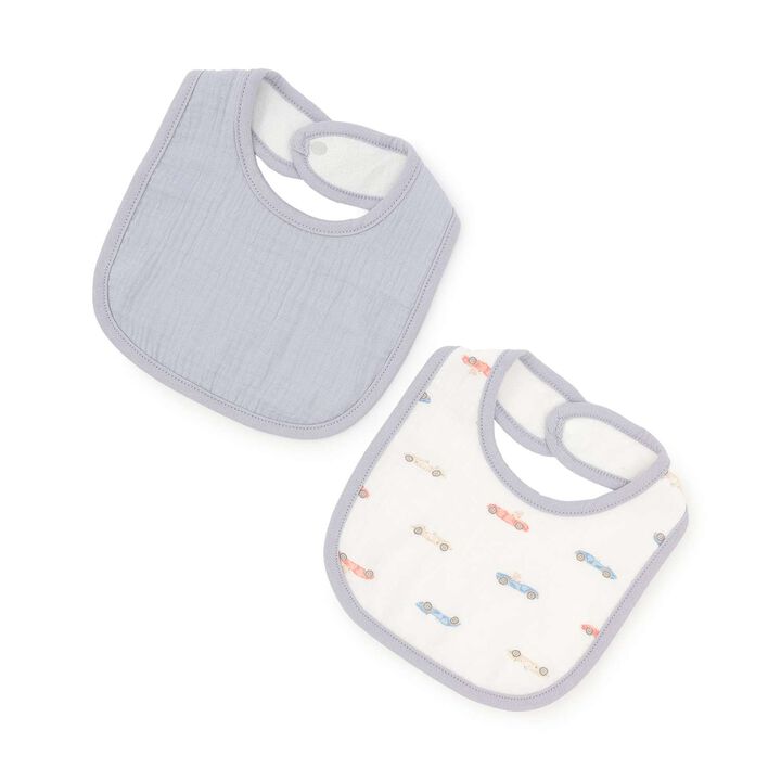 Gauze Bibs 2-Pack,, medium