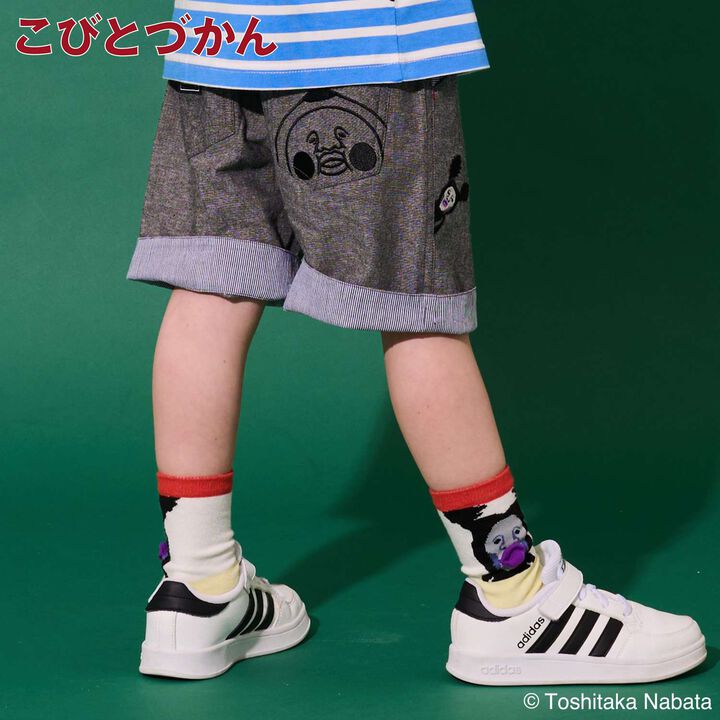 [Kobito Zukan] 5-Minute Length Pants,Charcoal gray, medium image number 35