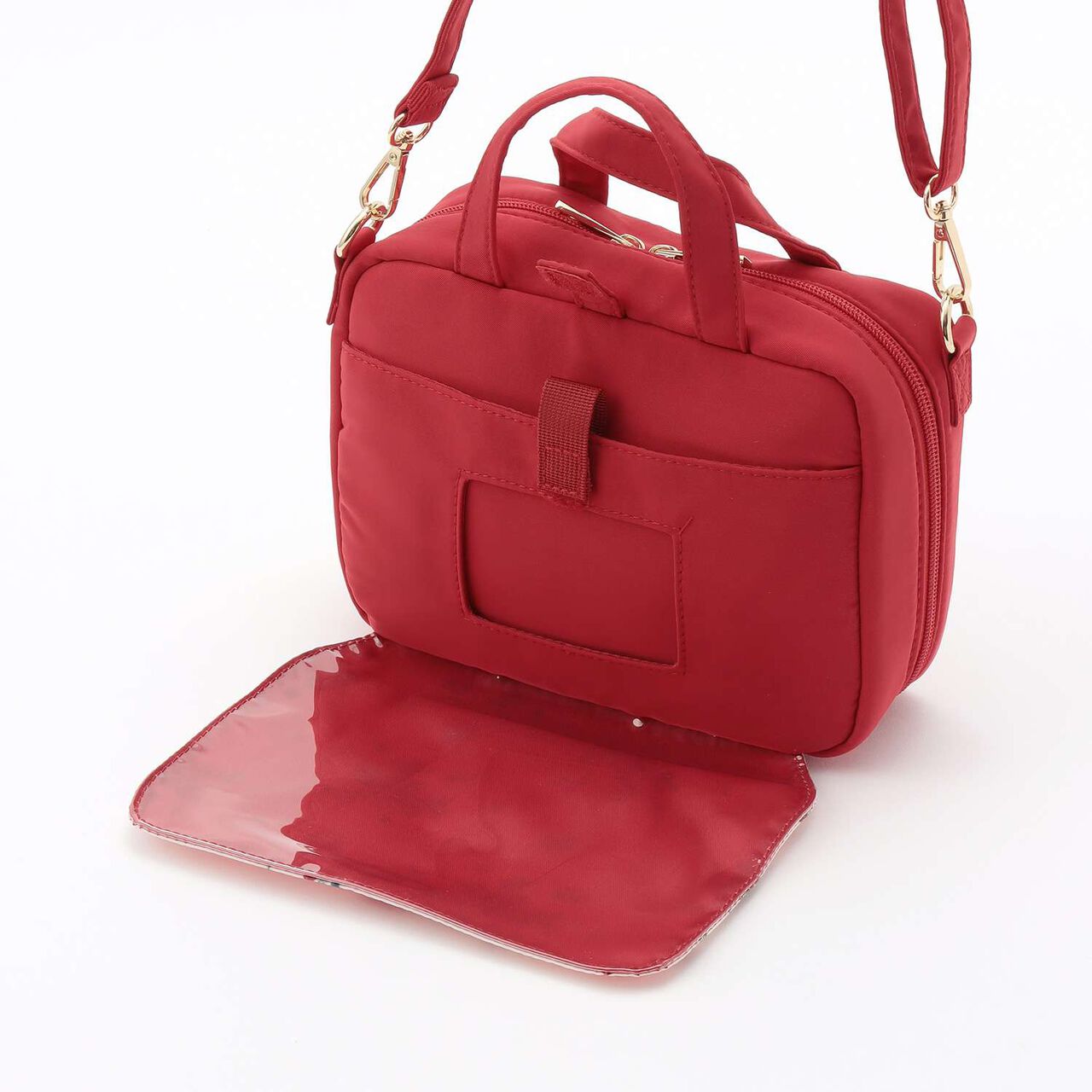 Wild Strawberry Diaper Pouch,Pearl white, large image number 8