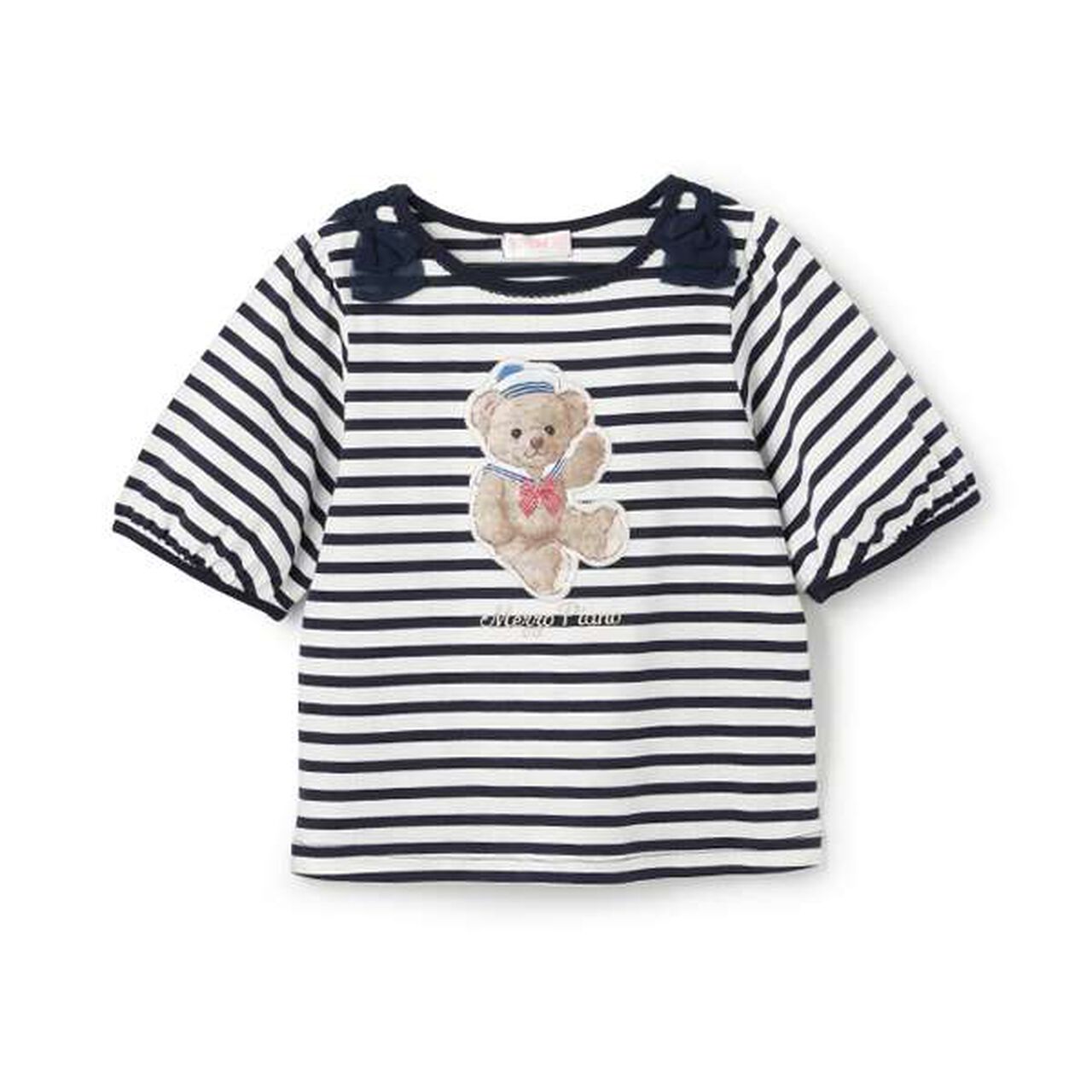 Marine Bear 5-Minute Sleeve T-Shirt,Lilac, large image number 11