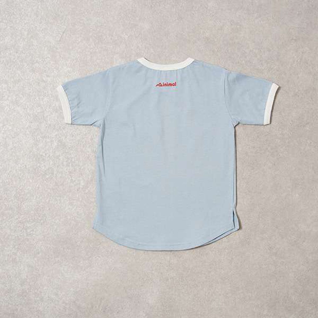 Water-Repellent Land Hem Linger T-Shirt,Khaki, large image number 8