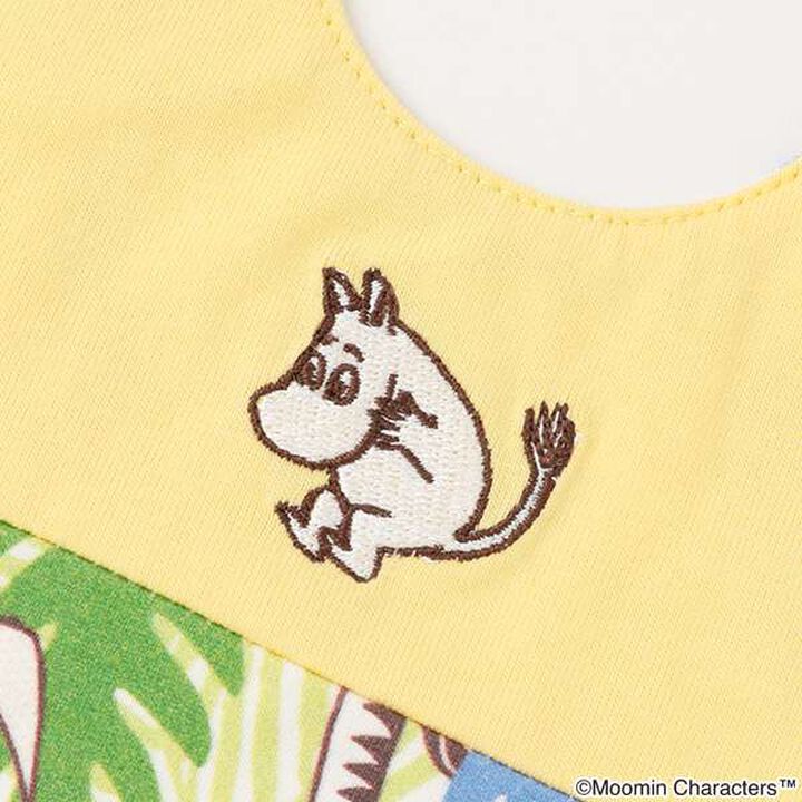 MOOMIN/Jungle Pattern Bib,Cream, medium image number 3