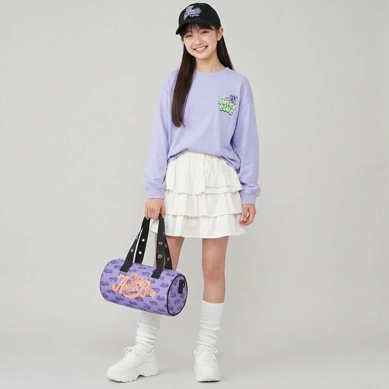 [Angel Blue] All-Over Pattern Drum Bag,Deep pink, large image number 16