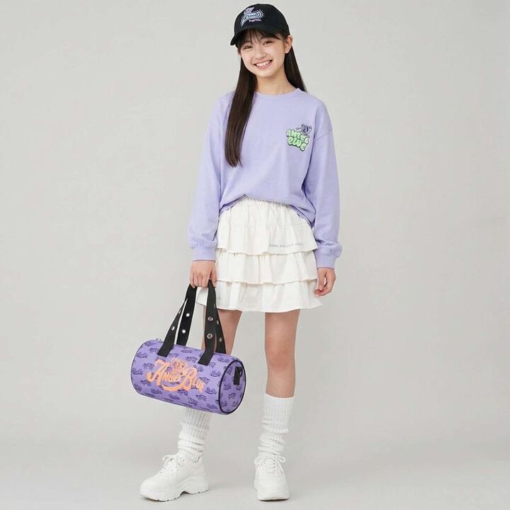 [Angel Blue] All-Over Pattern Drum Bag,Deep pink, medium image number 16