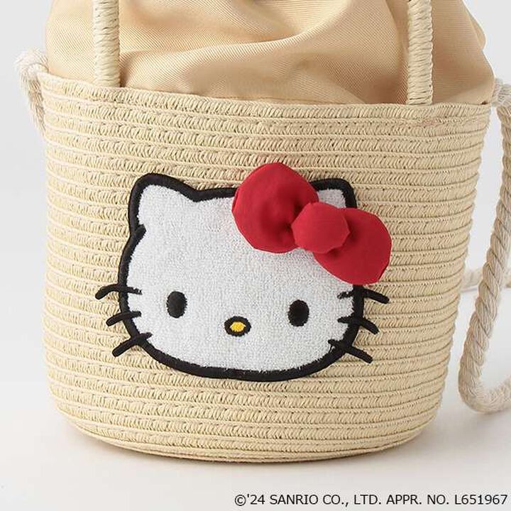 [Sanrio] Kitty 2-Way Pouch,Red, medium image number 4