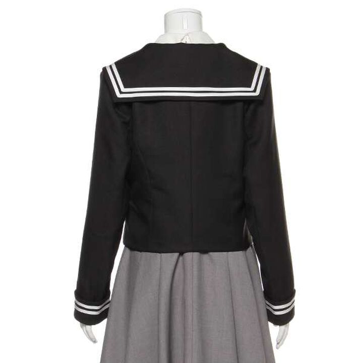 Double Sailor Jacket,Gray, medium image number 1