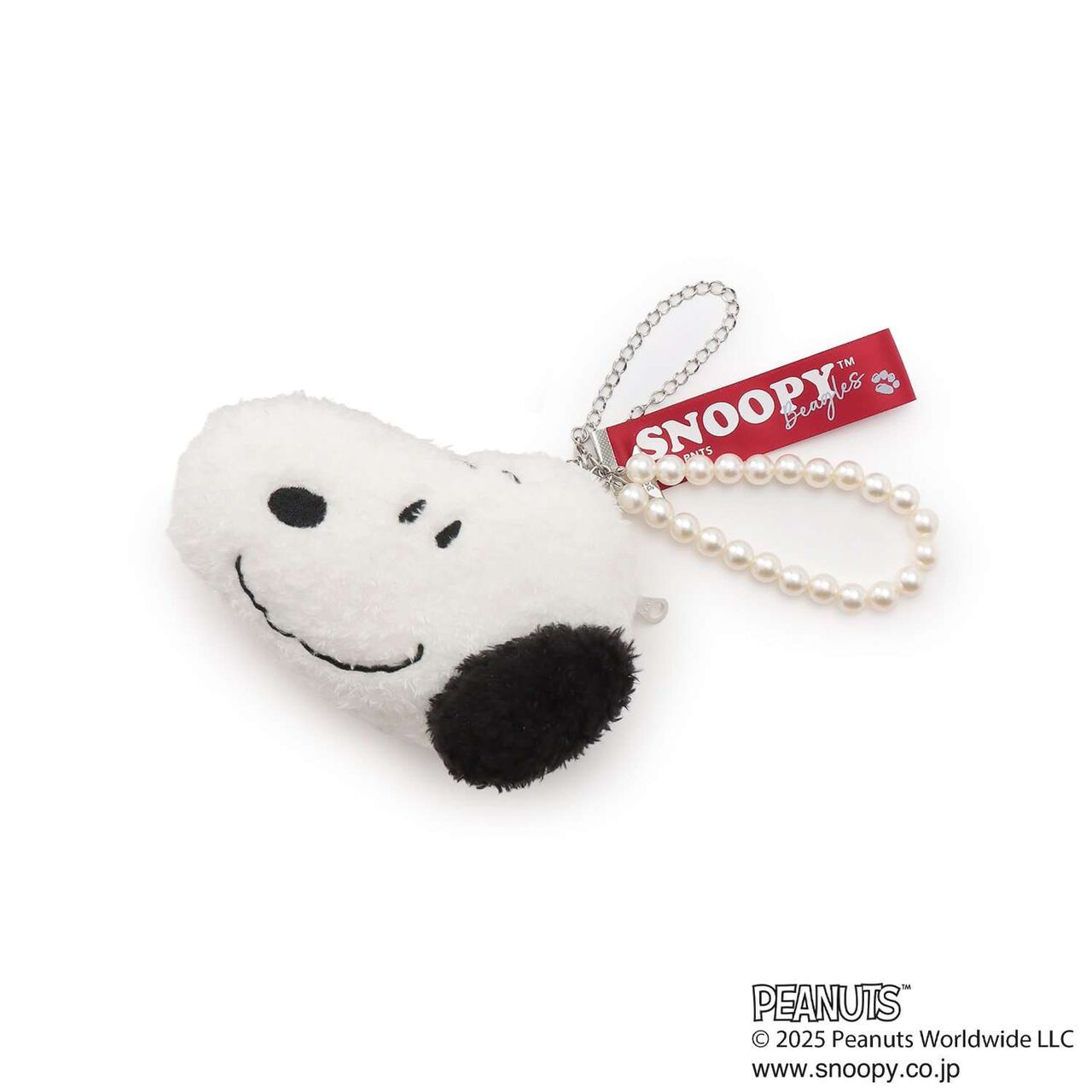 Snoopy Face Pouch [PEANUTS],White, large image number 1