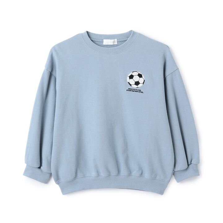 Goodbye Pills Fleece Sports Motif Assortment Sweatshirt,Blue gray, medium image number 2