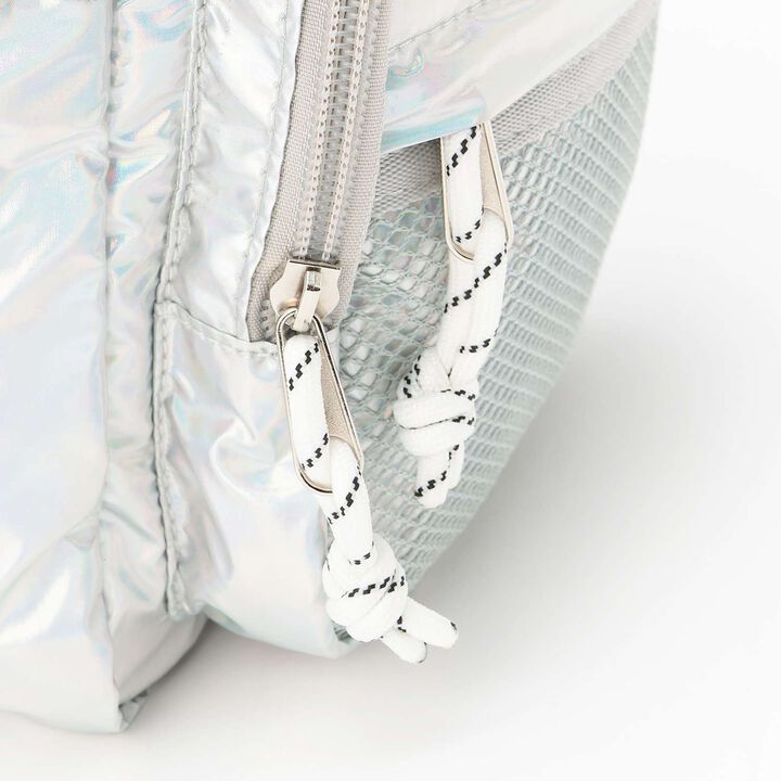 [LTXC] Easy Mesh Pocket Mini Shoulder Bag,Silver, medium image number 13