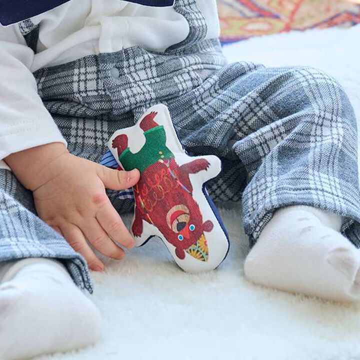 [Korobokkuru] Rattle,Navy, medium image number 4