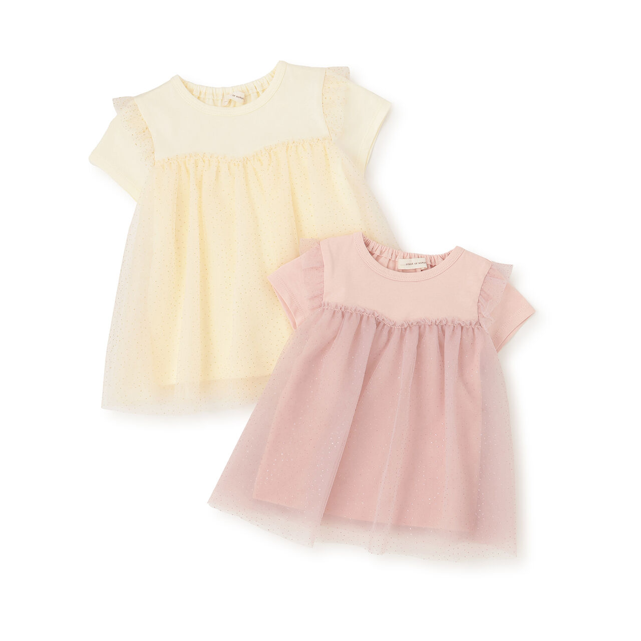 Dot Tulle Tunic,Pink, large image number 8