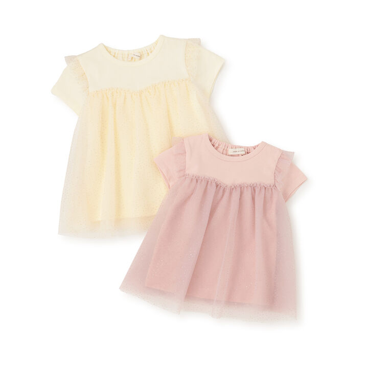 Dot Tulle Tunic,Pink, medium image number 8