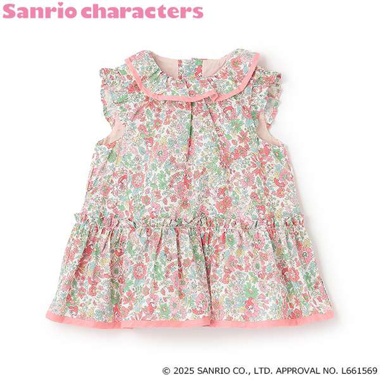 [My Melody] Liberty Tunic,Coral red, large image number 2