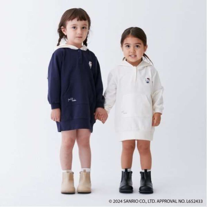 Orgabits - Kitty Parka One-Piece Dress,Navy, medium image number 15