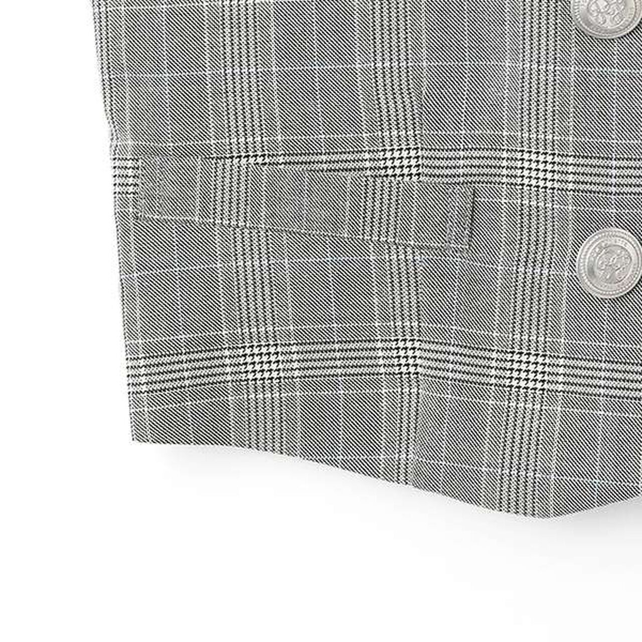 Best × Pleated Skirt-Pants Outfit Set,Navy, large image number 16