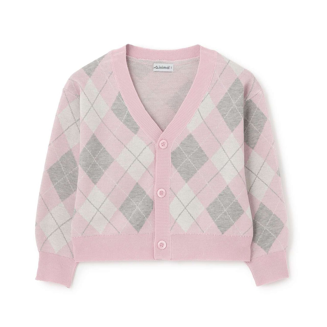 [Arael] Argyle Cardigan,Emerald green, large image number 10