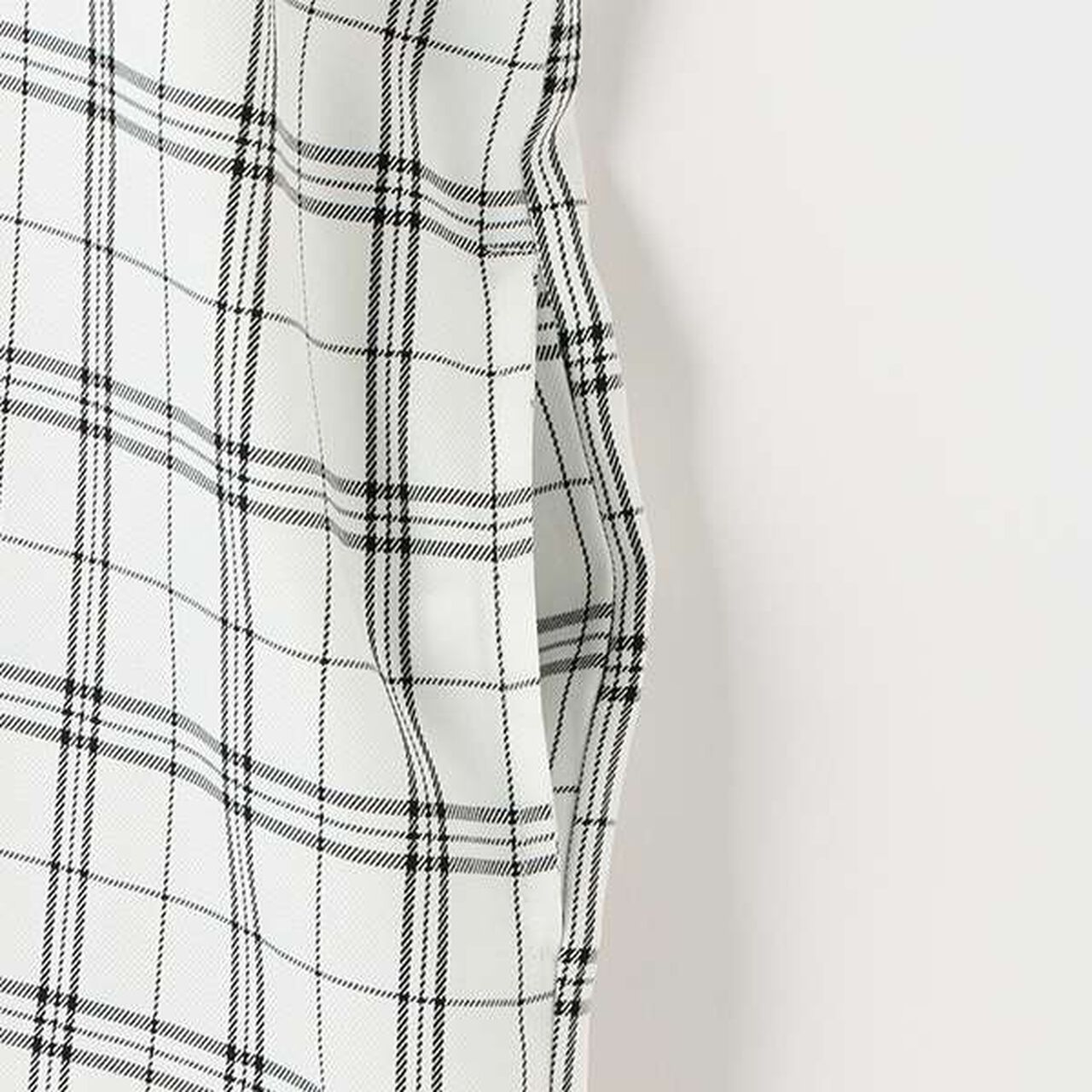 Layered Shirt One-Piece Dress,Off white, large image number 4