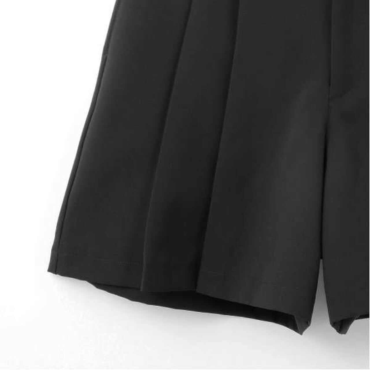 Graduation Attire Pleated Culottes,Black, large image number 9