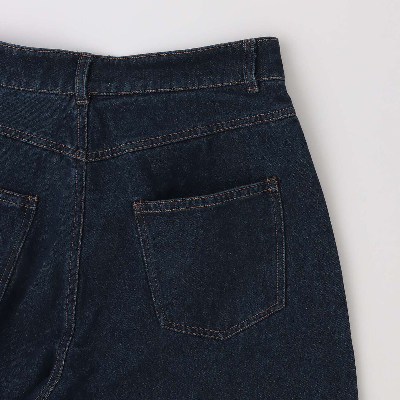 Barrel Leg Denim Pants,Navy, large image number 13