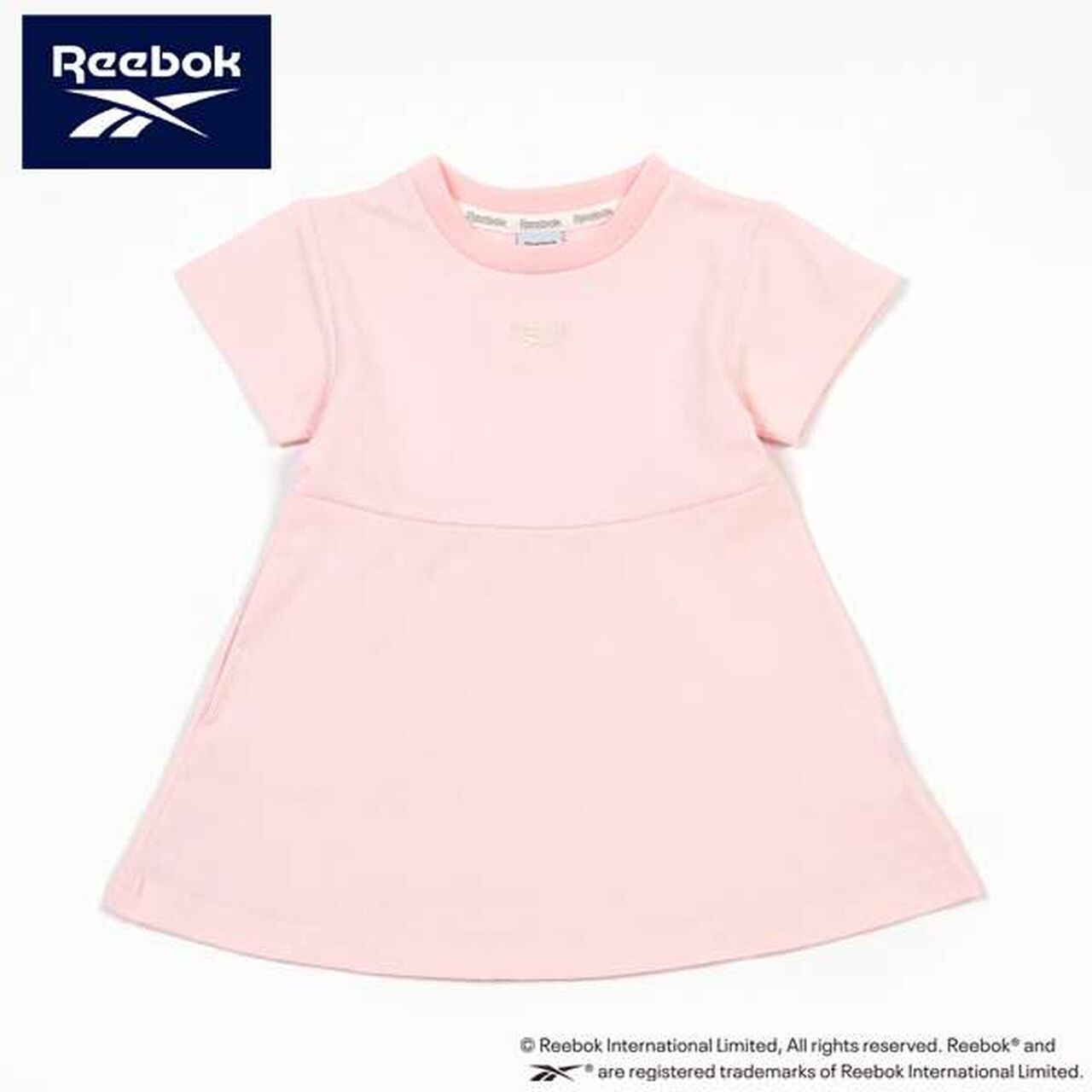 Reebok Cut One-Piece Dress,Light pink, large image number 1