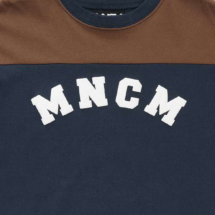[MNCM] Bi-Color Big T-Shirt (Kaiteki Tenjiku),Navy, medium image number 6