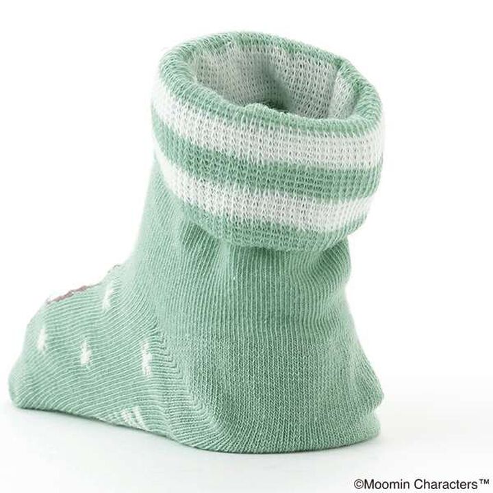 MOOMIN Nyoro-Nyoro Cup Socks,Light green, medium image number 8