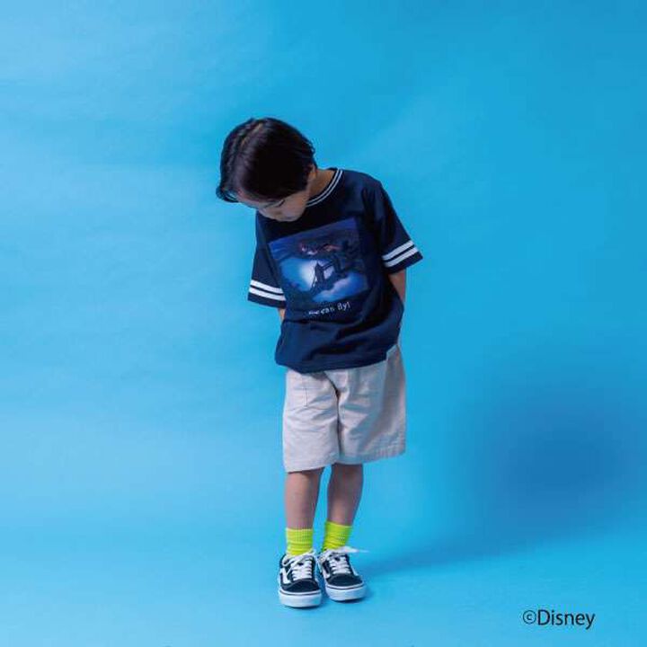 [Disney] Peter Pan Line Short Sleeve T-Shirt,Off white, medium image number 12