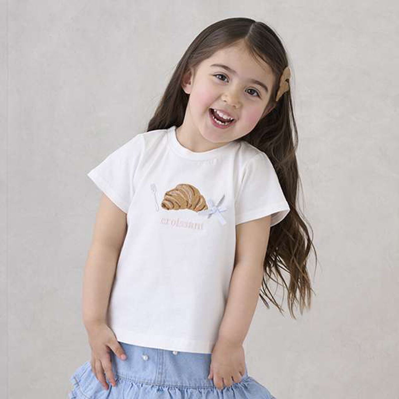 [Link] Assorted Motif T-Shirt (Kids Size),Light pink, large image number 26