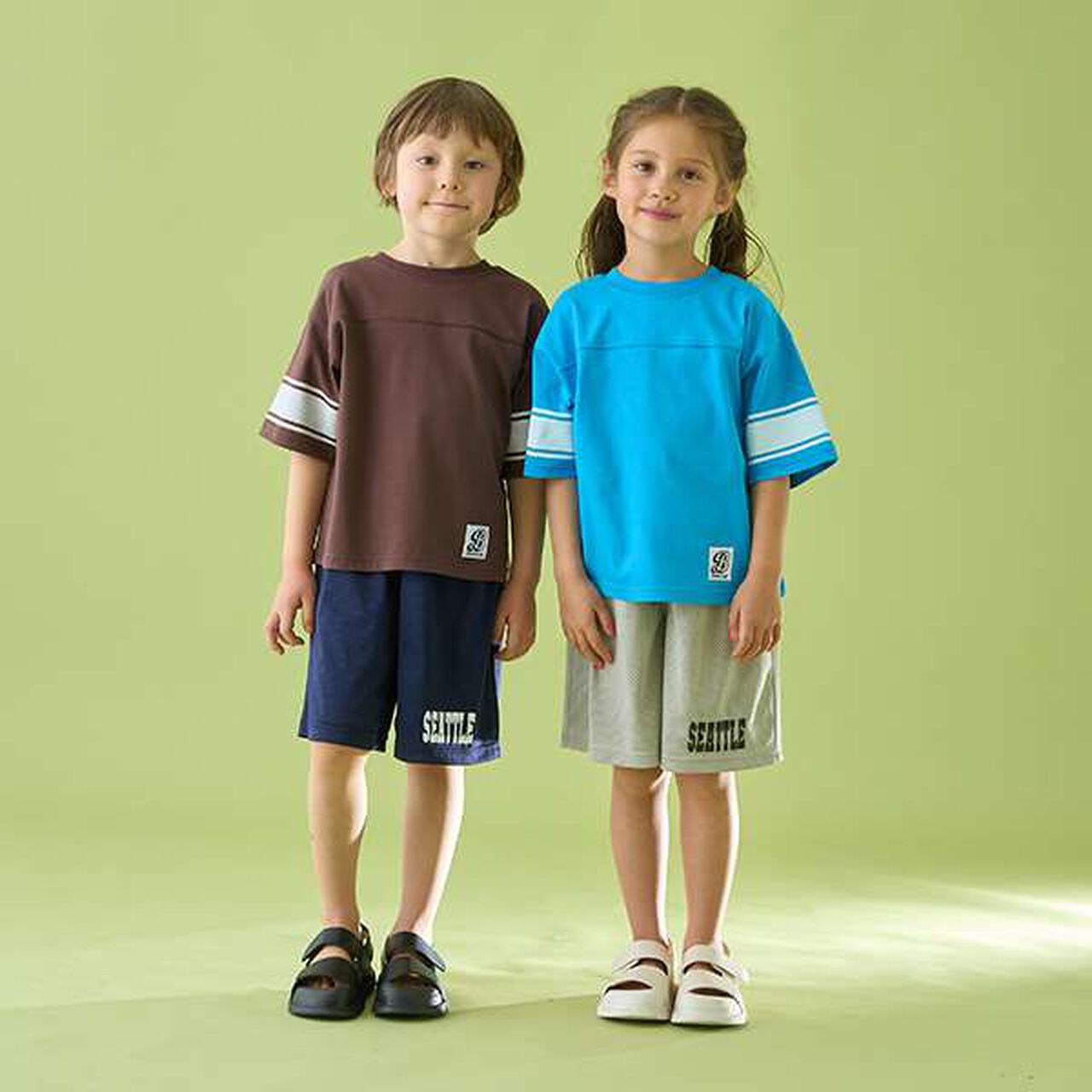 [Reversible] Line Print T-Shirt (Comfortable Jersey Fabric),Deep blue, large image number 28