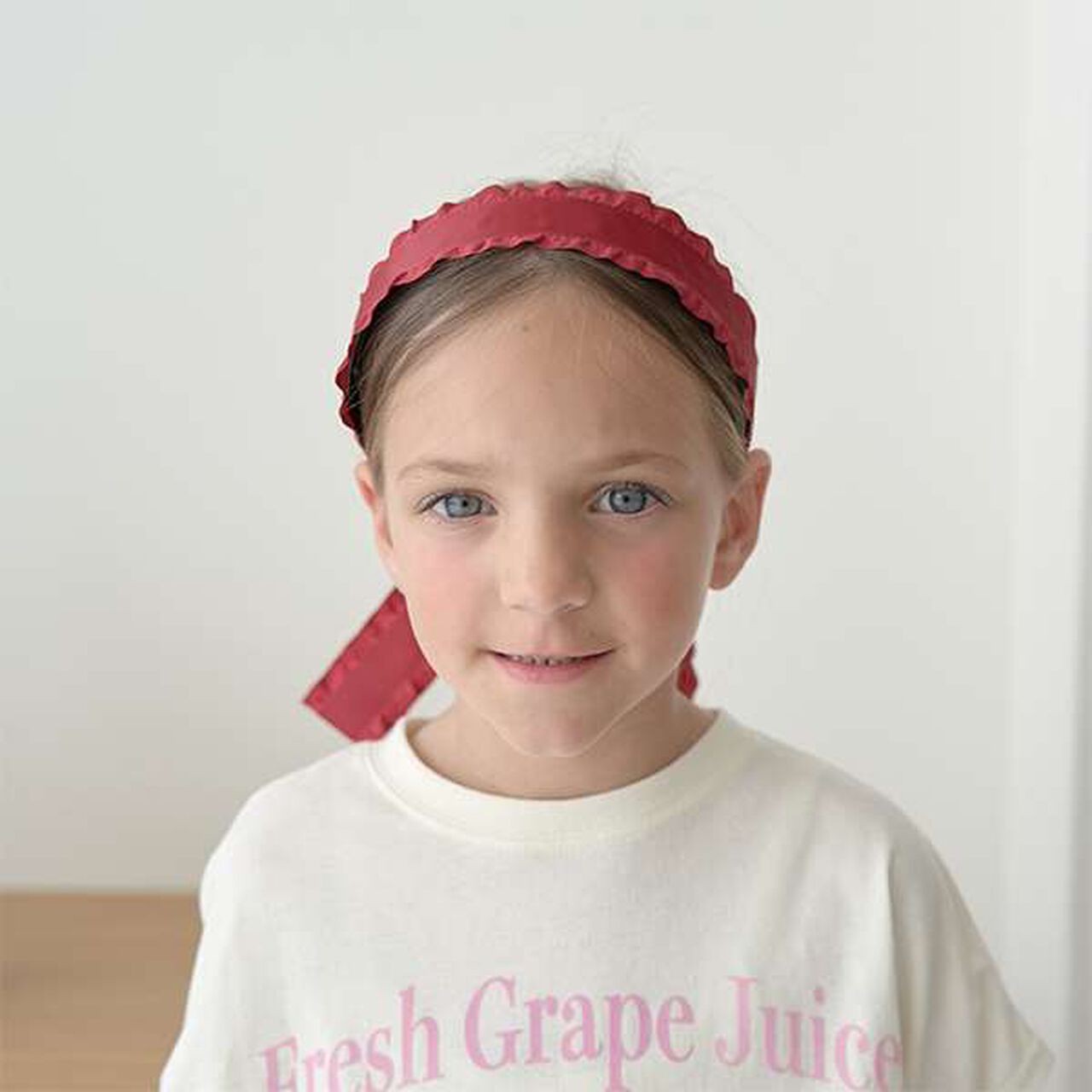 Frill Ribbon Tape Headband,Moss green, large image number 11