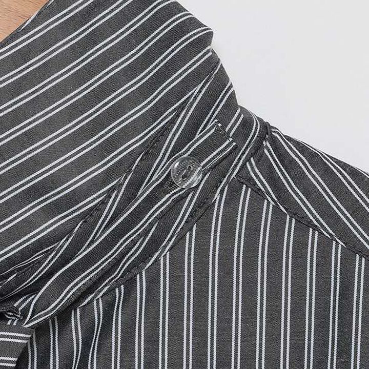 LTXC - Shirt One-Piece Dress with Tie,Black, medium image number 9