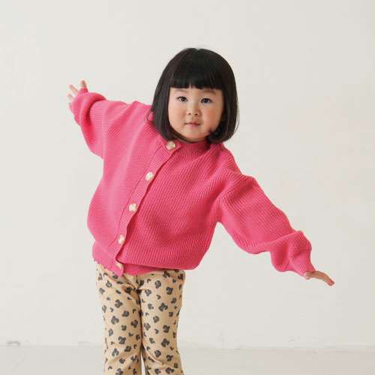 Spondish Cardigan,Pink, large image number 0