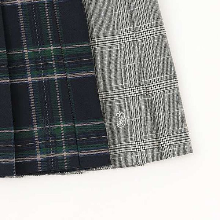 Best × Pleated Skirt-Pants Outfit Set,Navy, medium image number 4