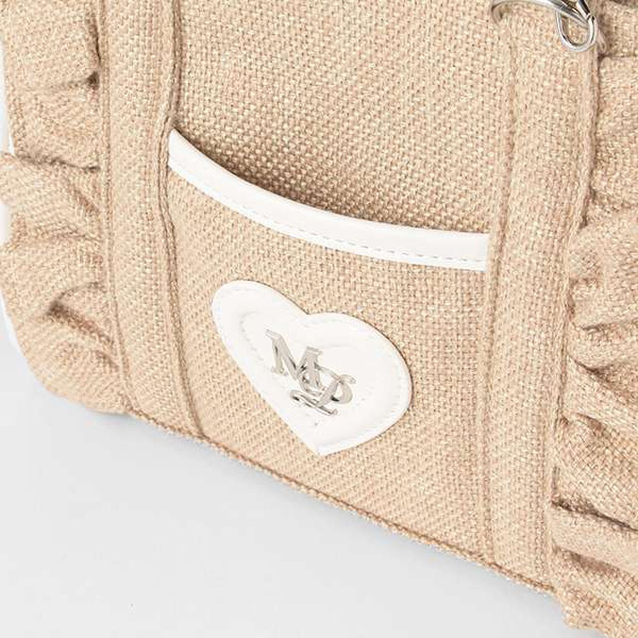 Frill Shoulder with Pearl Charm,Light blue, large image number 19