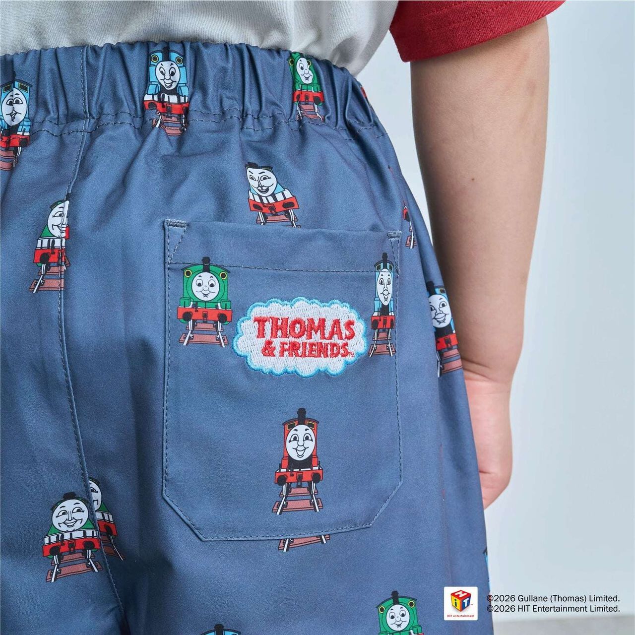 Thomas the Tank Engine All-Over Pattern Pants,Beige, large image number 17