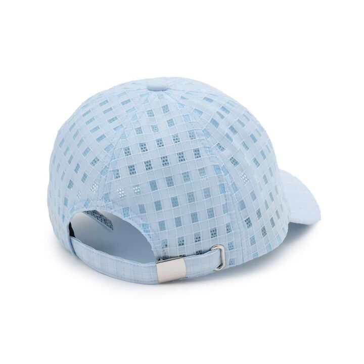 Sheer Cap with Charm Attachment,White, medium image number 1