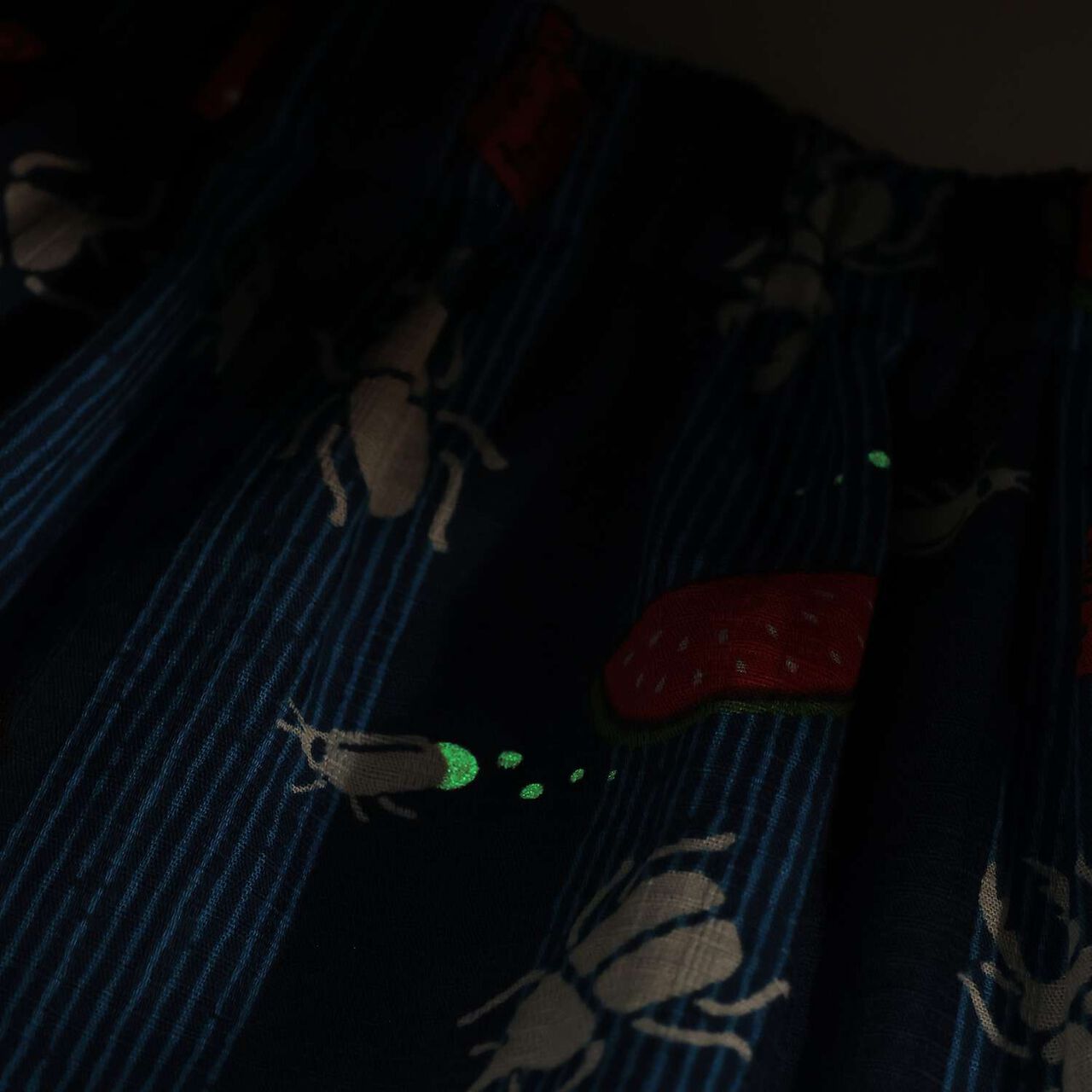Insect Print Jinbei,Light khaki, large image number 9