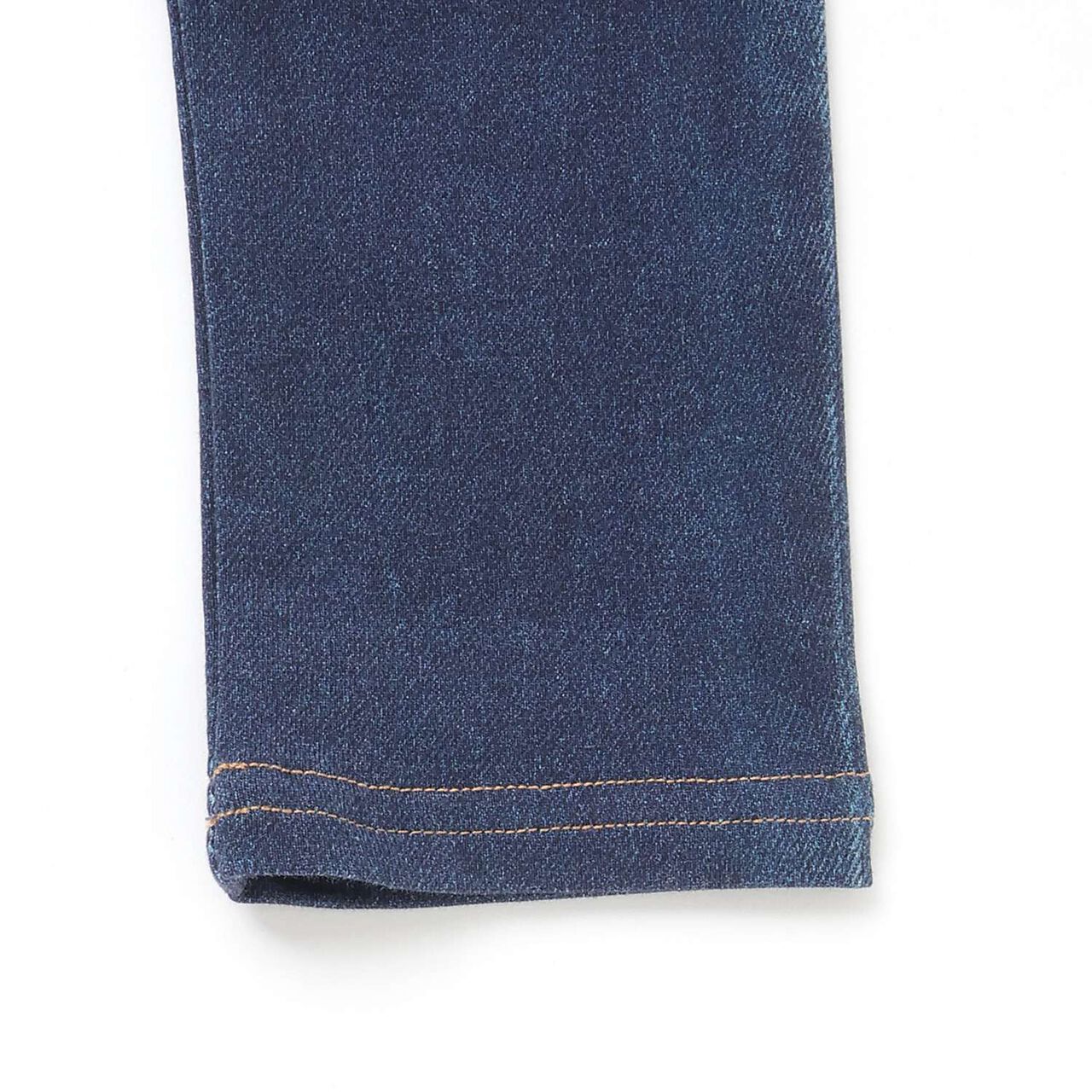 Denim-Style Transfer Print Bare Jersey Leggings,Navy, large image number 3