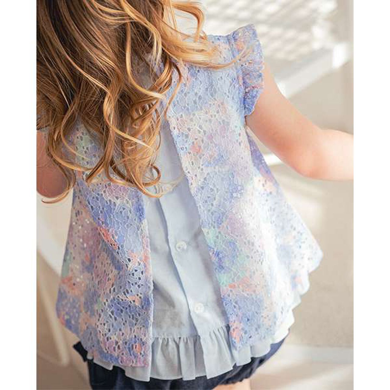 Floral Lace Tunic,Lemon yellow, large image number 10