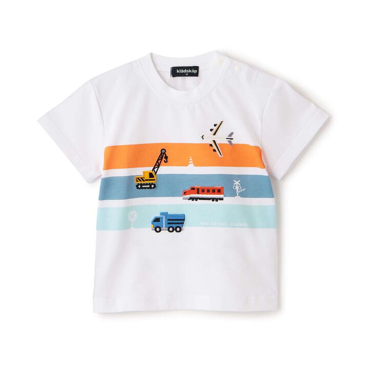 [Popular Item Restocked] [Not Available at Physical Stores] Vehicle Graphic Short Sleeve T-Shirt,, medium