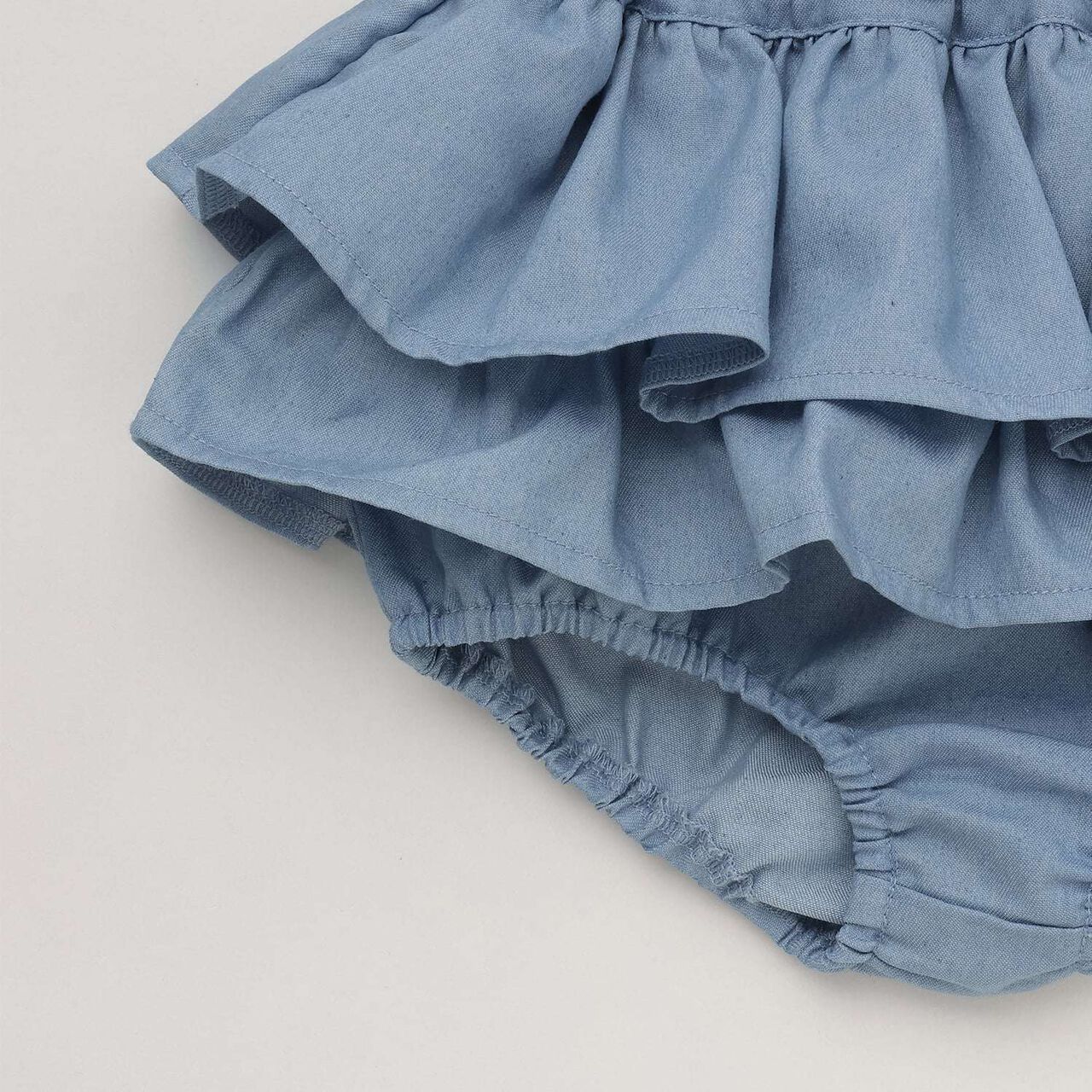 [miffy] Floral Appliqu&eacute; Outfit Set,Blue, large image number 11