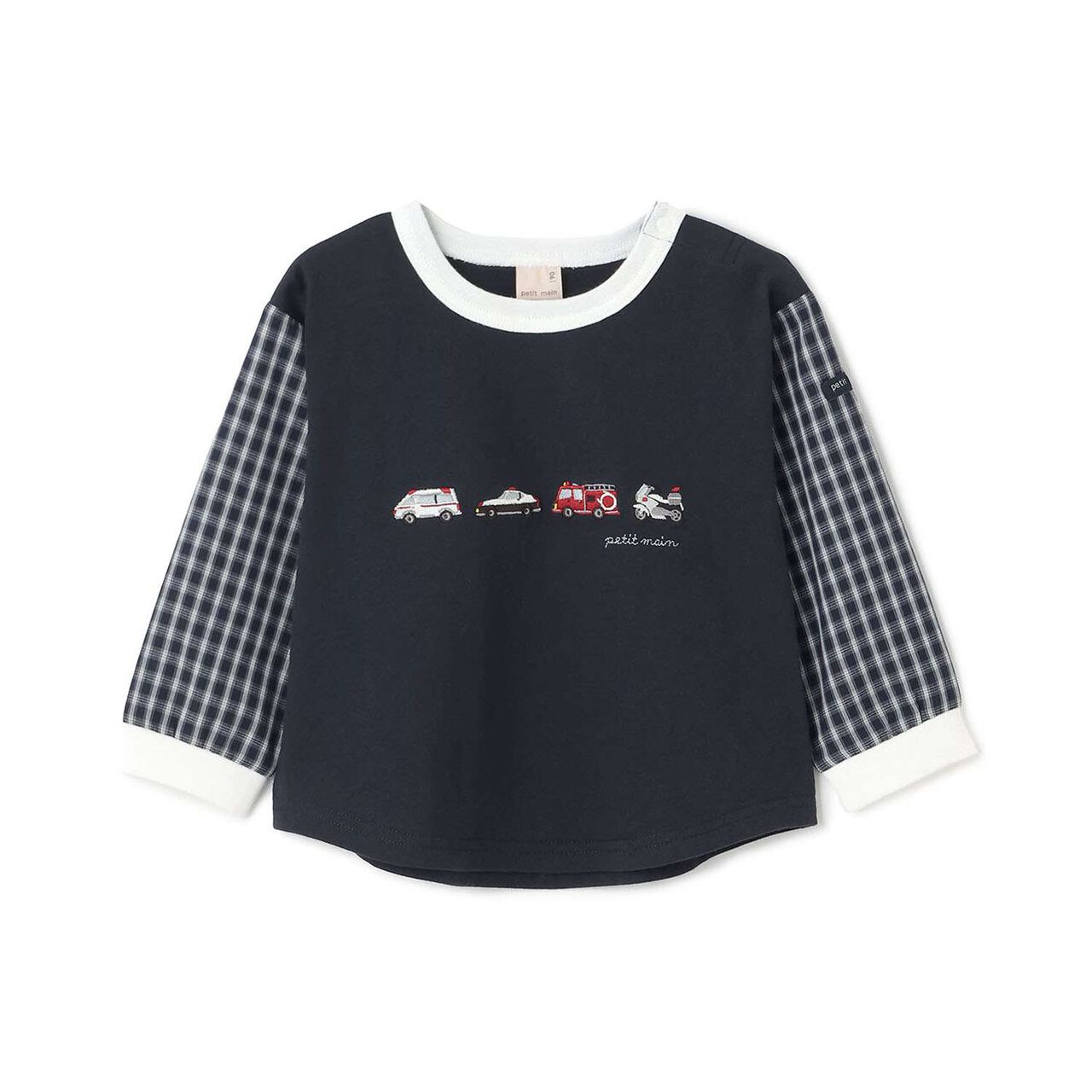 Working Vehicle Long-Sleeve T-Shirt,Off white, large image number 5