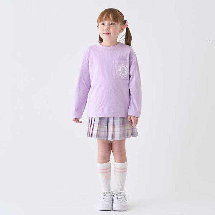 Check Pleats Culottes,Black, medium image number 26