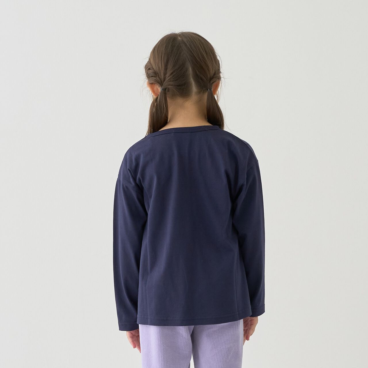 [100% Cotton] Muteki T. [Stain Resistant/Quick-Dry/UV] 8-Pattern A-Line T-Shirt,Navy, large image number 10